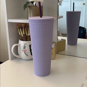 Starbucks Cold Tumbler Cup Pastel Purple Stud 2021